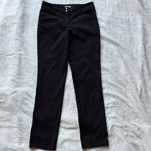 adidas Black Straight Leg Athletic Pants Women’s Size 2